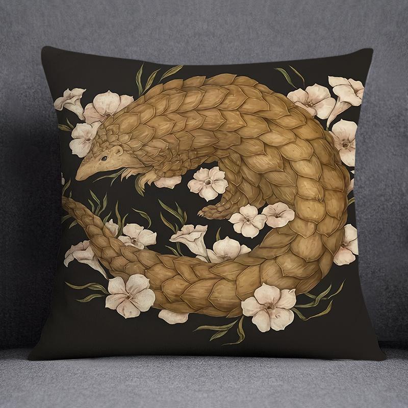 Серия лесных животных, наволочка с декоративным узором для гостиной, дивана, спальни, украшение для дома, наволочка, украшение автомобиля, подушка