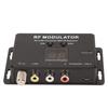 RF Modulator Professional PAL NTSC 21 Channel AV to RF Convertor for Set Top Box DVR DVD