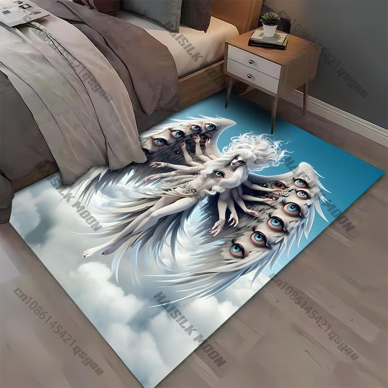 Mythological Monsters Carpet Yoga Living Room Room Decor Children's Crawling Mat Doormat Living Room Area Rug Games Floor Mat