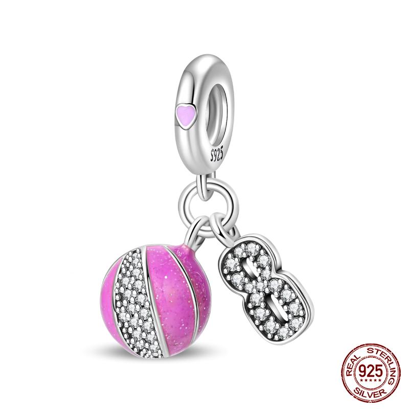 Copper Fashion Holiday Beach Watermelon Green Pear Charms Beads For 3Mm Bracelet Diy Fine Jewelry Gift Making