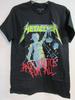 ОФИЦИАЛЬНЫЙ МЕРЧ METALLICA 2023 НЕОН И JUSTICE FOR ALL ГРУППА МУЗЫКА СРЕДНИЙ Унисекс Футболка