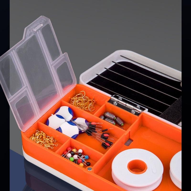 Fishing Line Winding Board Accessories Tool Storage Box Fishing Floats Fishing Part Bobbers Waterproof Hold Rigs Kit