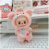 Mini Plush Doll's Animal Clothes Outfit Accessories Cute Capybara Elephant Duck Hoodie 17cm Labubu 10cm Idol Dolls DIY Clothing