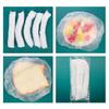 50/100PCS Disposable Food Cover Plastic Wrap Elastic Food Lids For Fruit Bowls Cups Caps Storage Kitchen Fresh Keeping Saver Bag