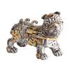 Mechanical Punk Dog Resin Crafts Steampunk Bulldog Dog Resin Statue Desktop Window Decoration Home
