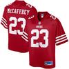 Мужской Christian McCaffrey Алый San Francisco 49ers