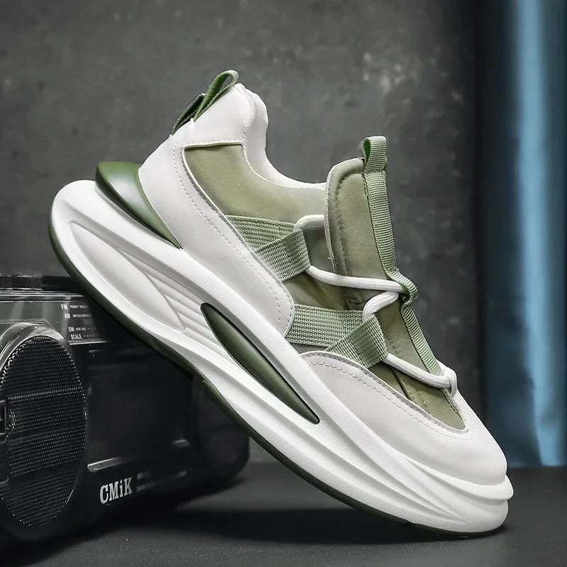 Официальный сайт Мужские кроссовки Качественная удобная обувь для бега для мужчин Модная вулканизированная обувь Мужские кроссовки