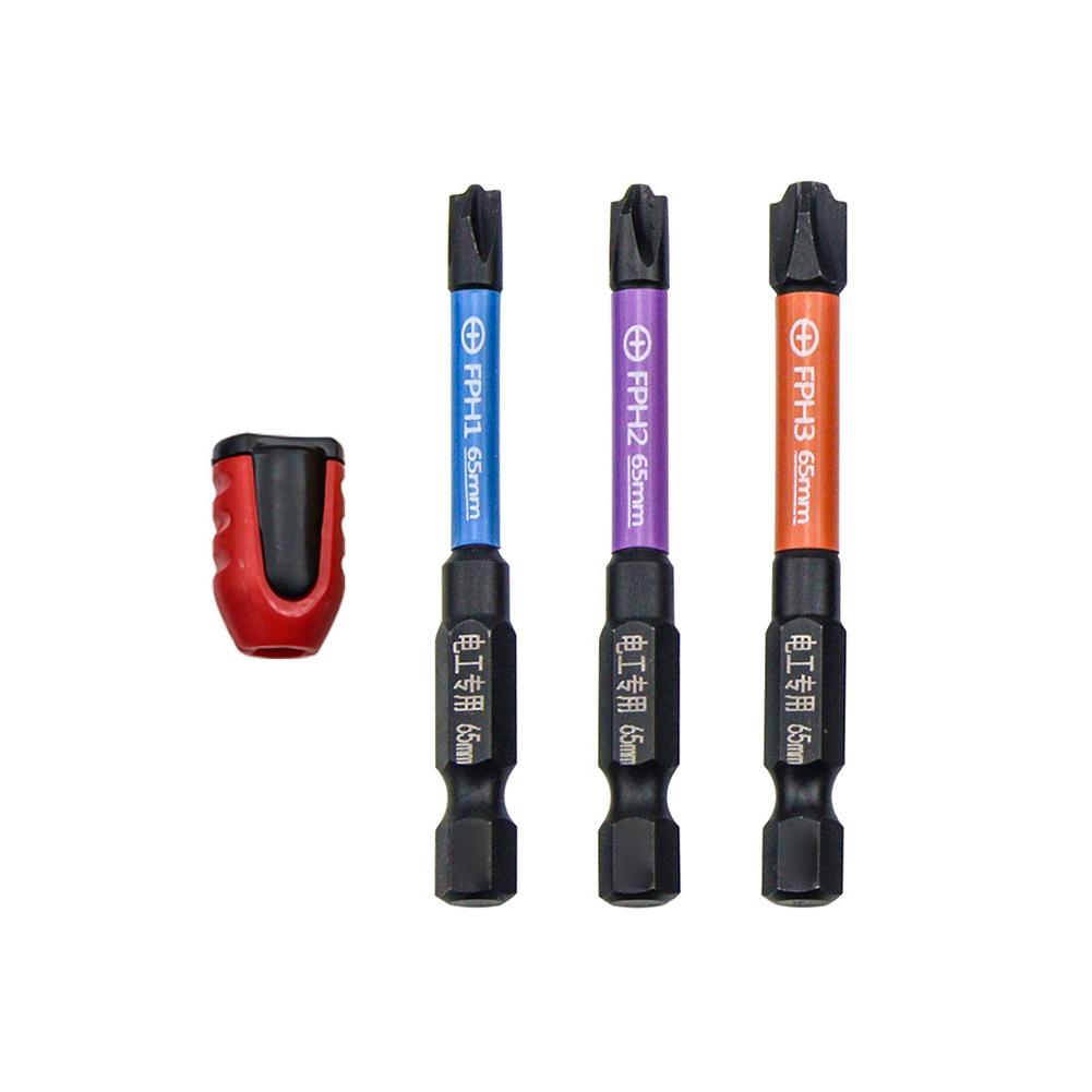 Биты для отверток FPZ2 Зеленый Красный Специальный крест 110 мм