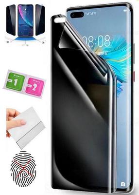 Защитная пленка для экрана - Huawei - Y6p - Гидрогель - Антишпион - Ультратонкая