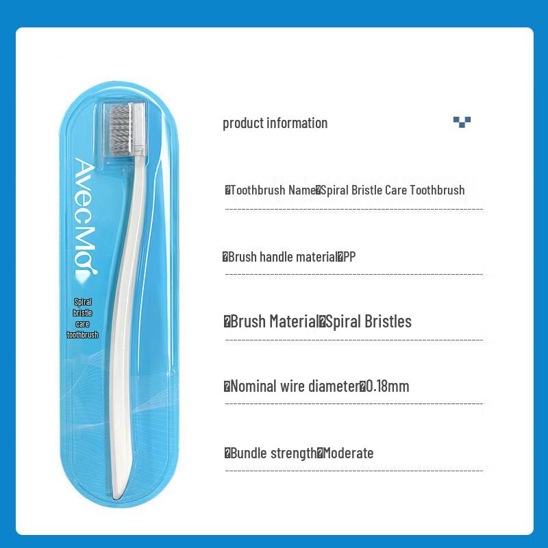 Avec Moi Adult Nano Bristle Toothbrush