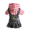 XS-2XL Джинсовая одежда для собак Ковбойская куртка для собак Одежда для щенков Джинсовая куртка для маленьких собак Жилет для собак Пальто Одежда для щенков Одежда для кошек