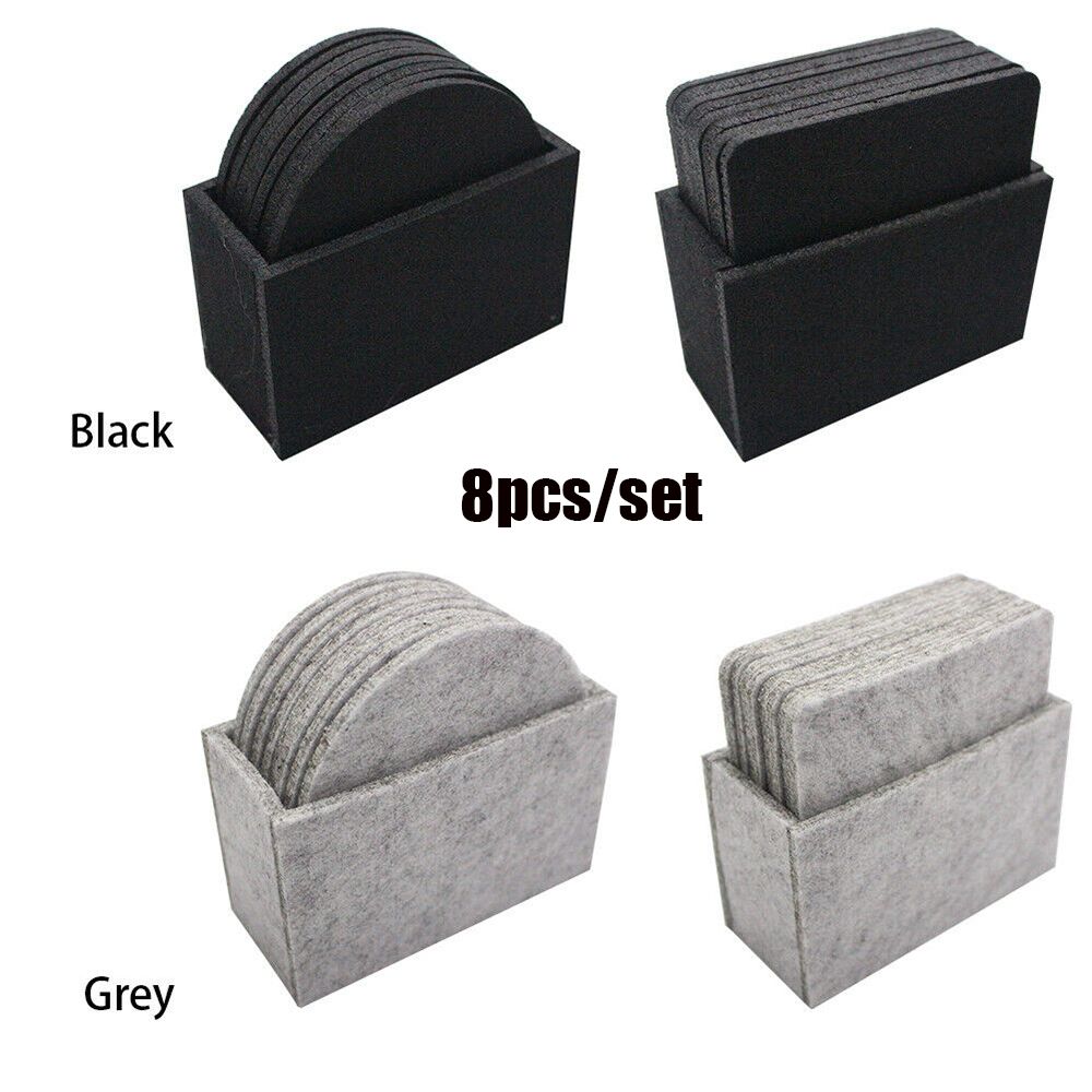 Home Heat Resisten Absorbent Coaster Cup Mat Pad Heat Resistent Cup Costers Drink Coasters Cup Mat