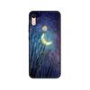 Чехол для Honor 8A, чехол для huawei Honor 8A prime, силиконовый чехол из ТПУ, задняя крышка, чехол для телефона, черный чехол из ТПУ, розовый, аниме, космическая машина