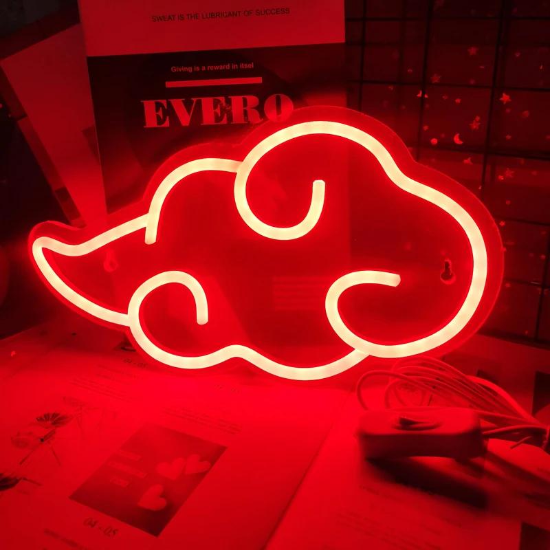 Custom Neon Sign Cloud LED Light Wall Room Art Decor Home Bedroom Gaming Room Party Decoration Creative Gift Neon Night Light