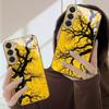 Красота линий Чехол для телефона из золотого стекла для Samsung Galaxy S26 S20 FE S21 Ultra S23 Plus S24 Ultra S25 S21+ S22Plus S26 S24
