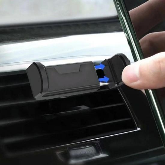 Универсальный автомобильный держатель для телефона 360° Вращение Телескопический зажим для мобильного телефона I0X4