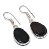 Banded Agate Handmade 925 Sterling Silver Jewelry Earring 1.38" k6Z76