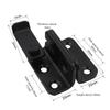 Stainless Steel Sliding Door Lock Bolts Anti-Theft Catch Lock Sliding Bolts Lock Padlock Clasp Gate Safety Lock Home Hardware