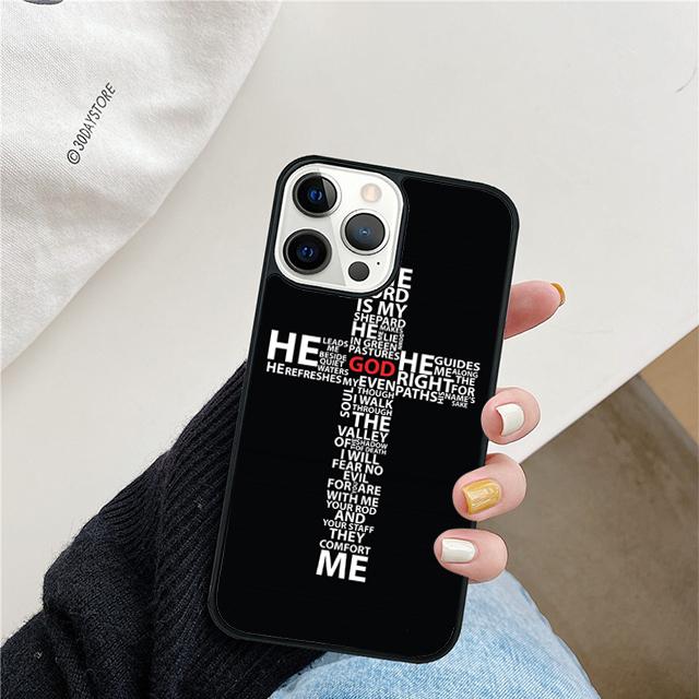 Jesus Mobile Phone Cases Cover For iPhone 17 Air 16 15 14 12 13 11 Pro MAX apple Plus Coque