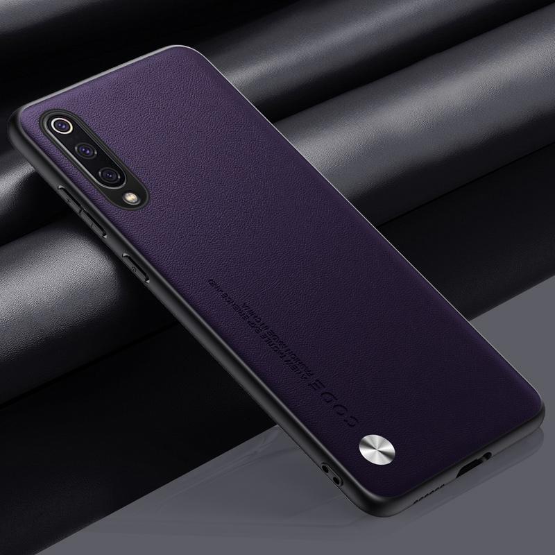 Роскошный чехол из искусственной кожи для Xiaomi Mi 9 SE 9SE, матовый силиконовый противоударный защитный чехол для телефона Xiaomi Mi 9 9T Pro Mi9