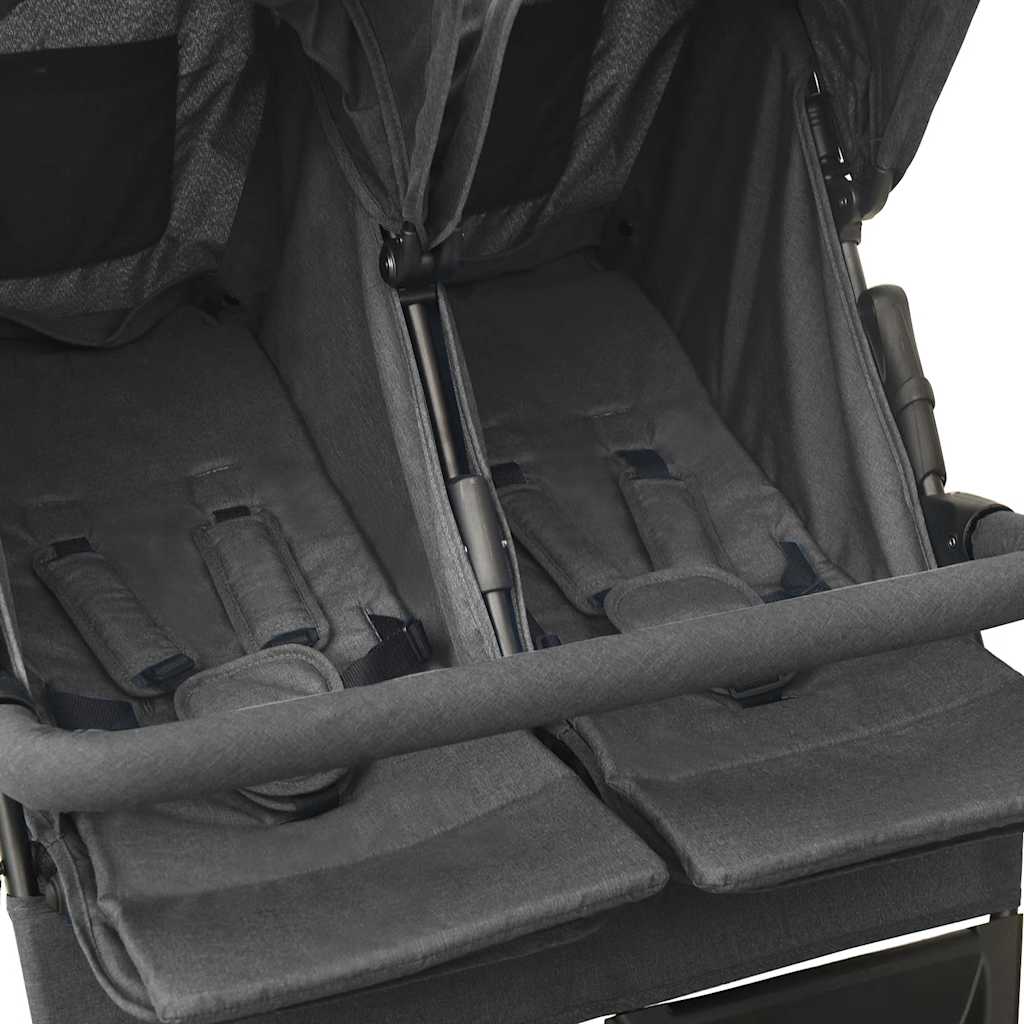 Twin Stroller Anthracite Steel
