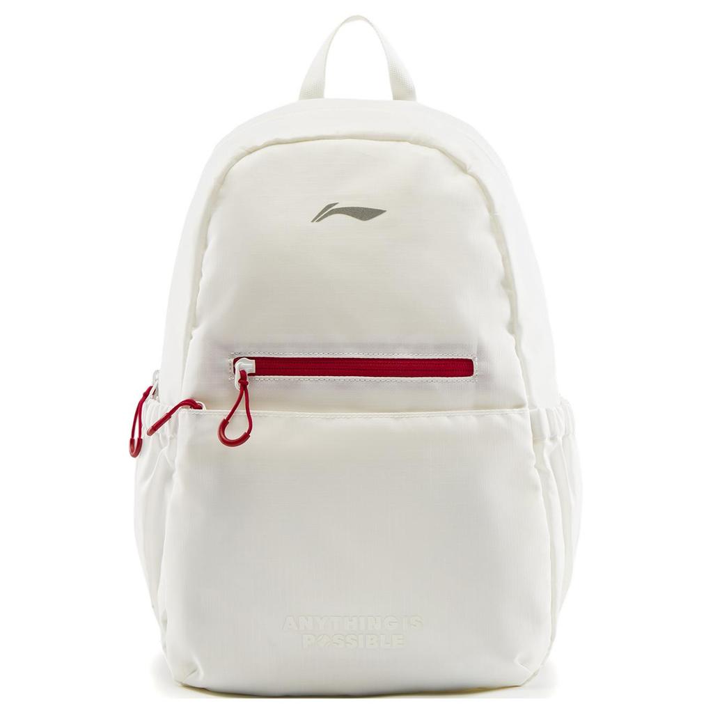New LiNing Polyester Backpack Unisex Ivory ABSV111-2