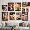 Nordic Cafe Retro Coffee Cups Cafe Home Canvas Painting Posters and Prints Wall Art Picture For Decor Restaurant Kitchen Cuadros