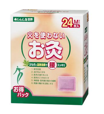 Senefa Sennen Moxibustion World Moxibustion без огня размер M 24 штуки