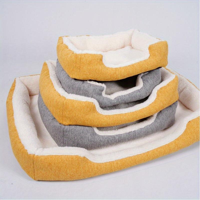 Моющийся и устойчивый к укусам, теплый диван для всех сезонов, дополнительный комфорт и безопасность, сборный диван-кровать для кошек и собак