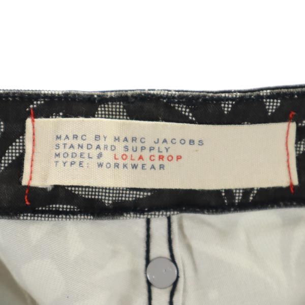 Marc by Marc Jacobs Общая ручка Укороченные брюки w26 Серый Женский Б/У