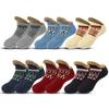 2 Pairs Fall and Winter Floor Socks Home Warm Women Men Socks Snow Socks Sleep Carpet Socks Slippers Socks Men Non-slip Yoga Socks