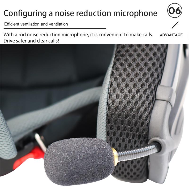 Защитная шапка для мотоцикла, противотуманный шлем с двойной линзой и Bluetooth, полушлем с BT