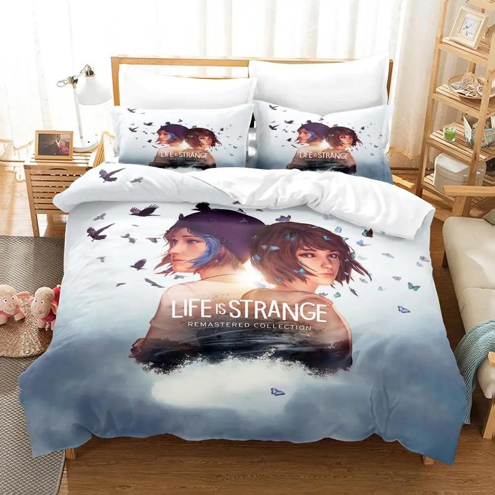 Game Life Is Strange Before The Storm Bedding Set Boys Girls Twin Queen Size Duvet Cover Pillowcase Bed Kids Adult