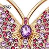 Metal Butterfly Brooch Rhinestone for Women, Vintage Insect Lapel Pin, Coats Decorative Badge Accessory Clothes Scarf Shawl Dress Bag Jewelry