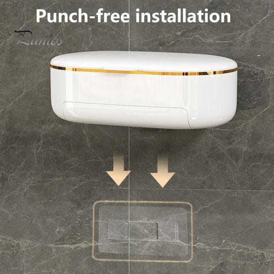 Мыльница, универсальный чехол для мыльницы, компактный настенный держатель для слива мыла с губкой для домашней ванной комнаты