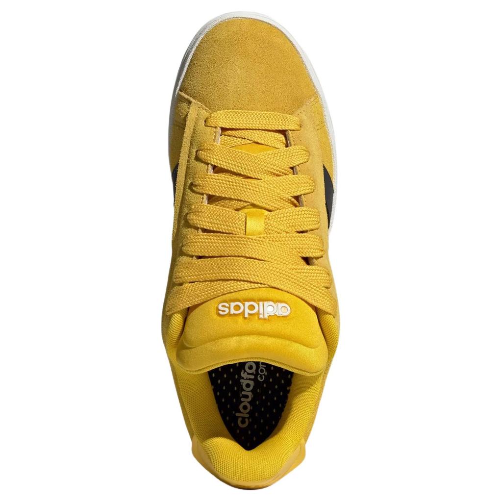 adidas Grand Court Alpha Мягкие Удобные Низкие Скейт-Кеды Мужские Кроссовки Желтые JI1711