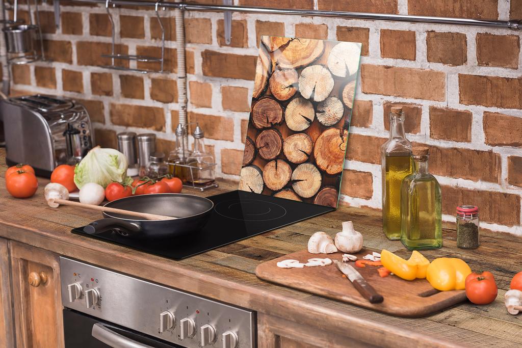 GLASS CUTTING BOARD 35x52 Wood