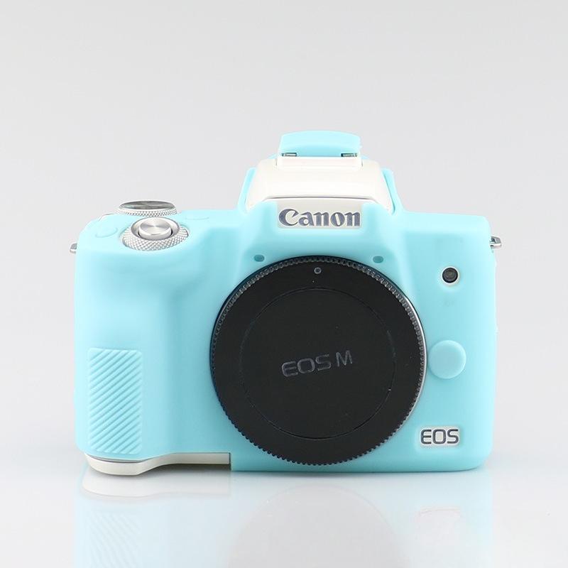 Силиконовый чехол и сумка для камеры для Canon EOS M50 / M50 II - Защитная крышка для беззеркальной фотографии