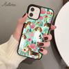 Чехол для телефона с изображением собаки бигля и цветка для iPhone 11 12 13 14 Pro Max mini X XR XS SE 2020 6S 7 8 Plus Samsung Galaxy S21 S22