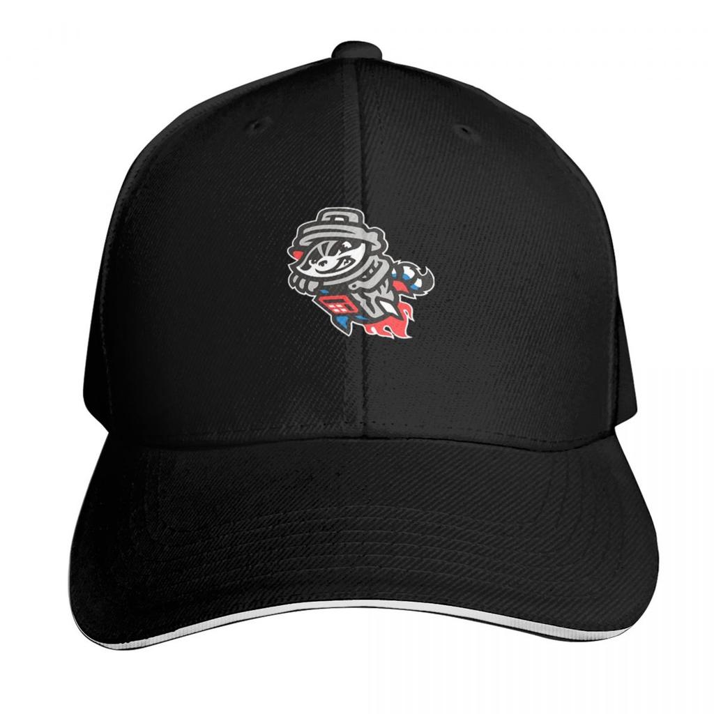 Rocket Citys Trashs Pandas Baseball Cap Big Size Hat hats for Unisex Snapback Cap custom Hat Womens Golf Clothing Unisexs