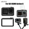 Клетка для камеры для DJI Osmo Action 6 Защитная рама с креплением «холодный башмак» для аксессуара DJI Action 6