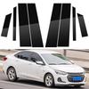 8 шт. Накладки на стойки кузова автомобиля Декор для Chevrolet Onix 2020-2023 Накладка на оконную стойку Наклейки на стойку B/C