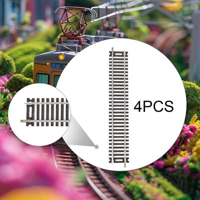 Набор из 4 штук запчастей для макета железной дороги масштаба HO для создания сцен с поездами своими руками