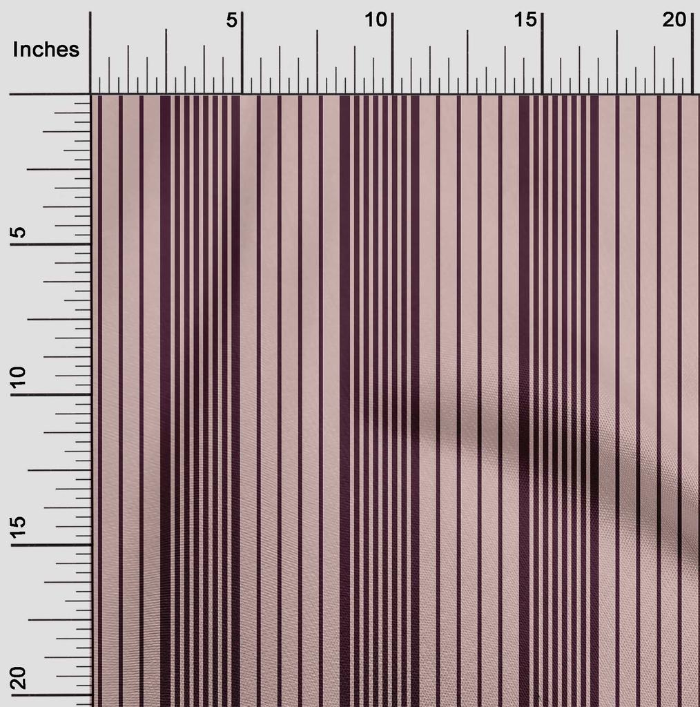 oneOone Cotton Flex Blue Fabric Stripes Craft Projects Decor Fabric Printed By The Yard 40 Inch