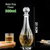European Style Crystal XO Whiskey Decanter - Transparent Glass Wine Bottle