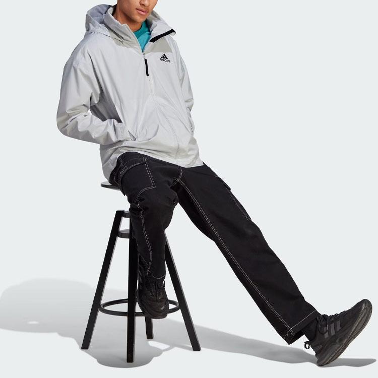 adidas Traveer Rain.Rdy Jacket 'Grey' Men's IK3145
