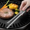 Кухонные щипцы для готовки, гриля, кухонные щипцы, термостойкие, из нержавеющей стали, щипцы для еды, многоцелевой зажим для еды, усиленные