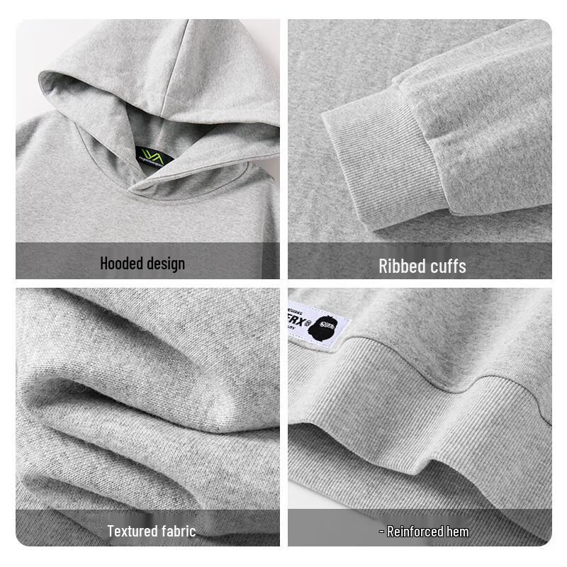 Худи унисекс Fingercroxxit в японском повседневном стиле свободного кроя