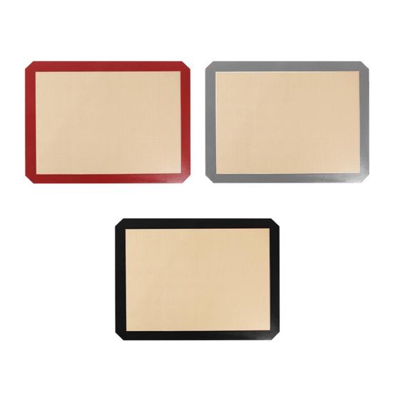 Silicone Baking Mat Non-Stick Reusable Baking Sheet for Oven Food-Grade Silicone Mats for Baking Cookies Macarons Bread