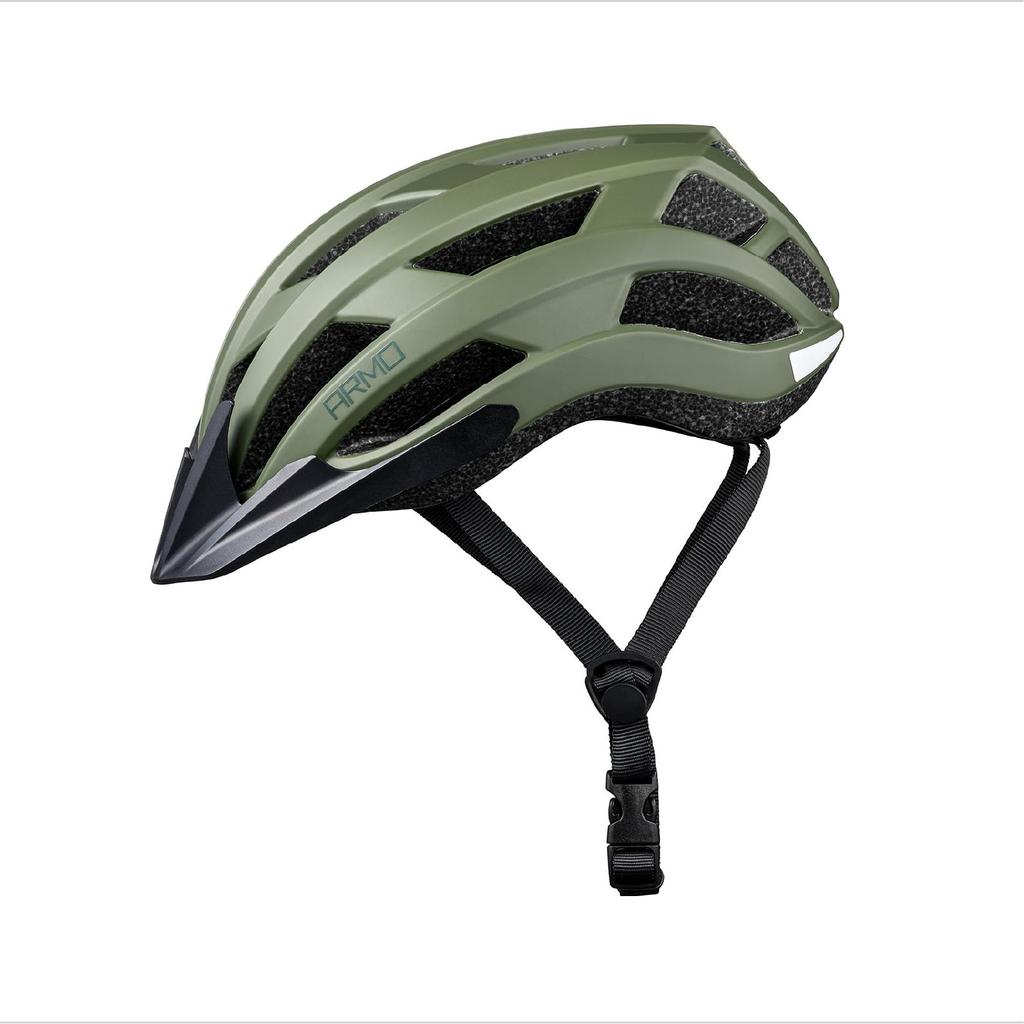 Ides D Bike Helmet Almo M Khaki Green Sizes SG Certified [Official] 54-59cm, Children's, Lightweight, Breathable,
